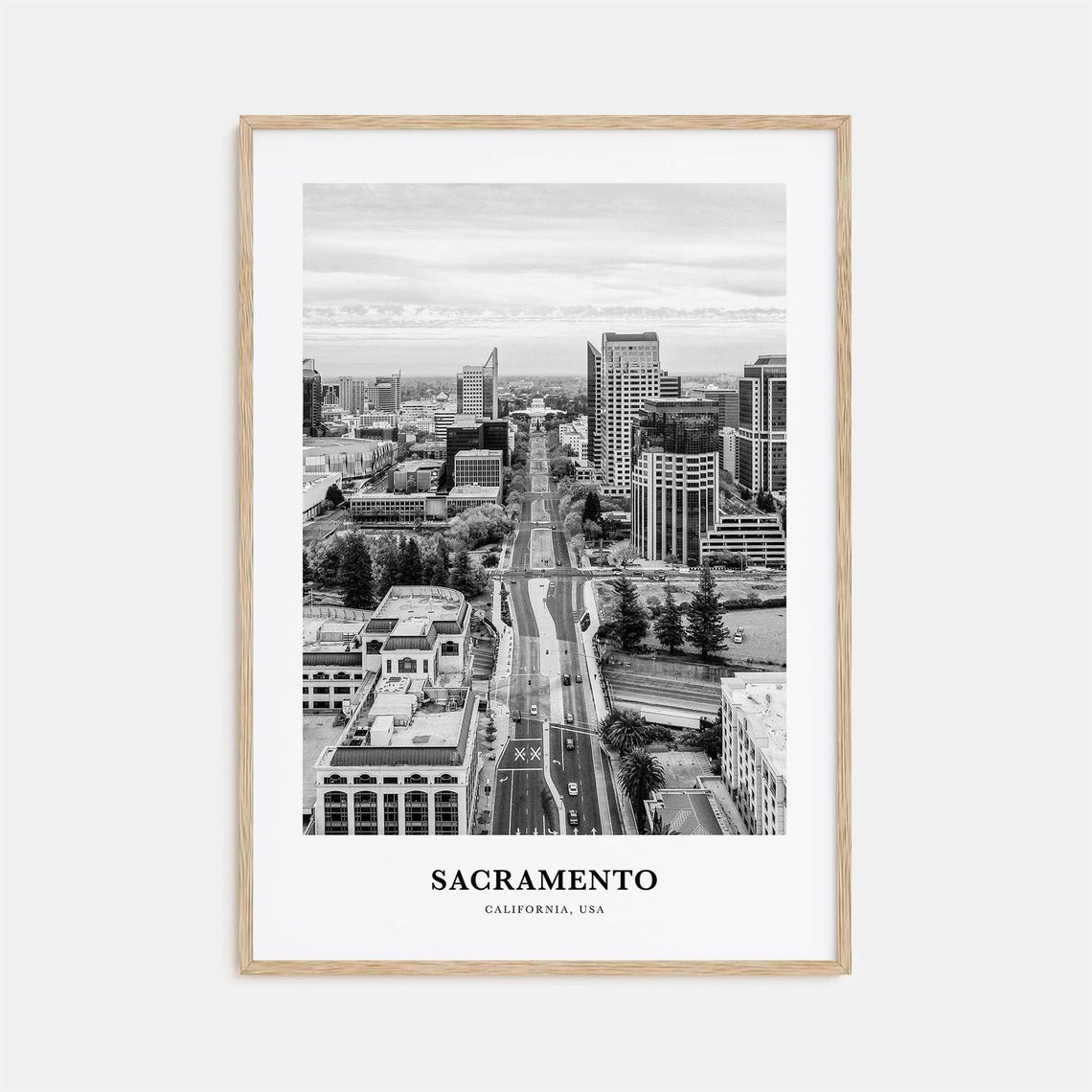 Sacramento Wall Art No 3 Sacramento Wall Decor Sacramento Poster Sacramento Home Decor Sacramento Travel Gift Sacramento Travel Print