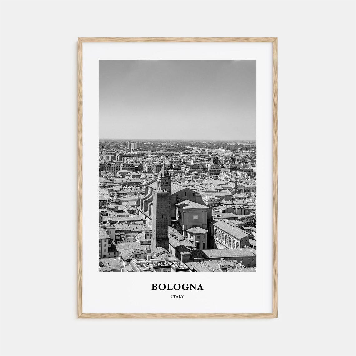 Bologna Wall Art No 2 Bologna Wall Decor Bologna Poster Bologna Home Decor Bologna Travel Gift Bologna Travel Print