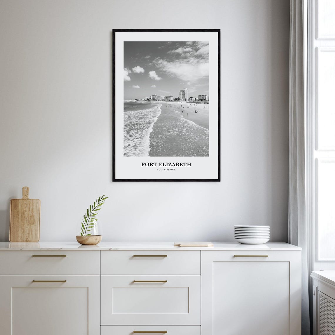 Port Elizabeth Wall Art Port Elizabeth Wall Decor Port Elizabeth Poster Port Elizabeth Home Decor Port Elizabeth Travel Travel Print - Image 2