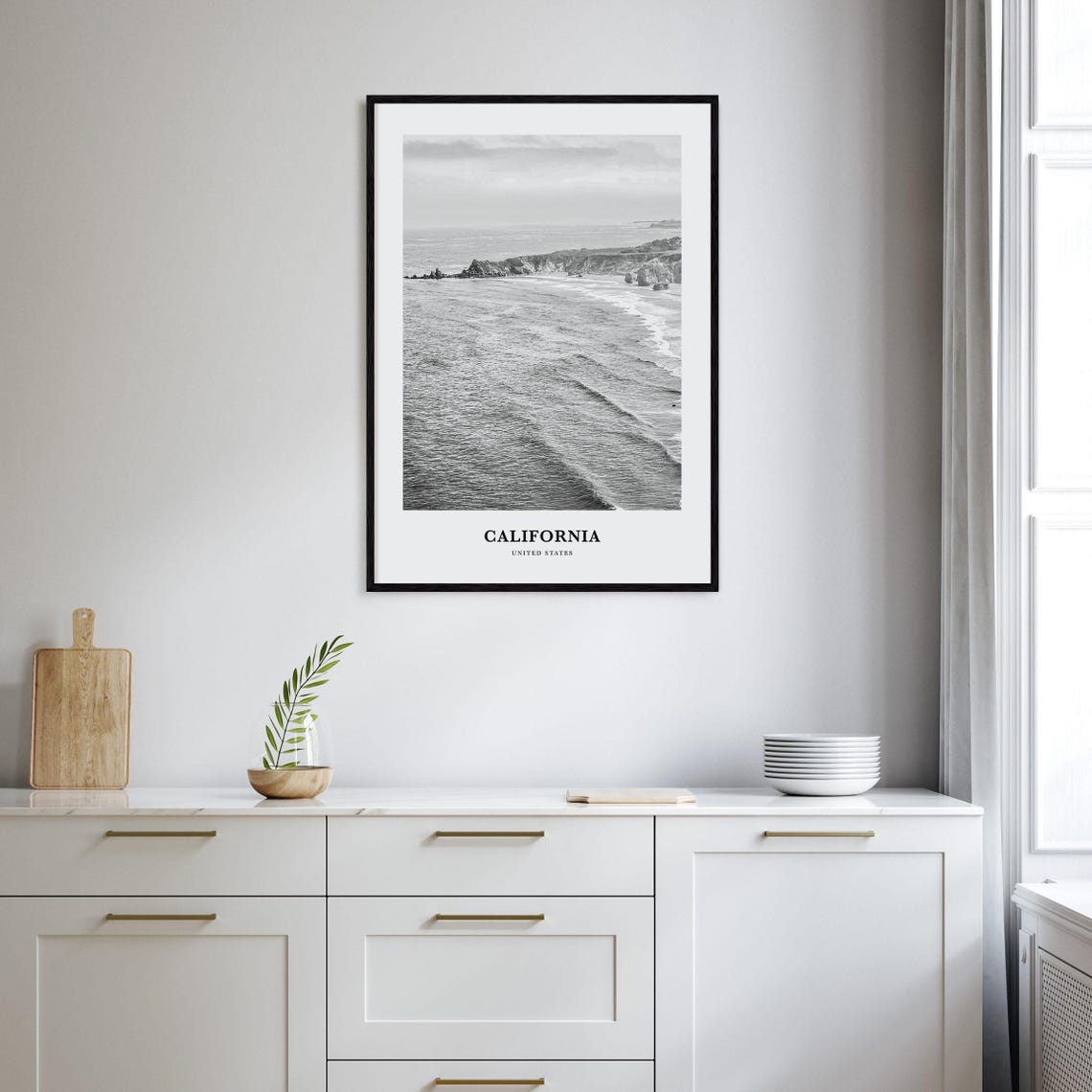 California Wall Art No 6 California Wall Decor California Poster California Home Decor California Travel Gift California Travel Print - Image 2