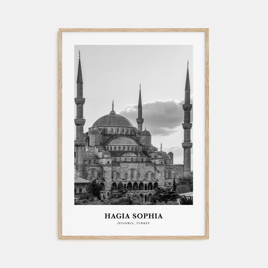 Hagia Sophia Wall Art Hagia Sophia Wall Decor Hagia Sophia Poster Hagia Sophia Home Decor Hagia Sophia Travel Gift Hagia Sophia Travel