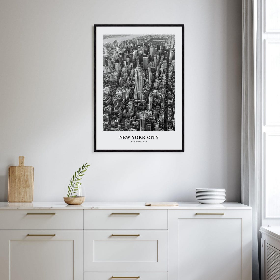 New York City Wall Art No 2 New York City Wall Decor New York City Poster New York City Home Decor New York City Travel Gift Travel - Image 2