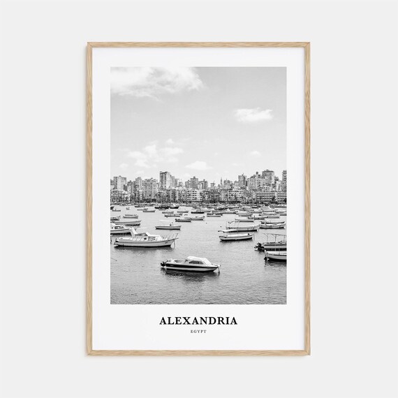 Alexandria Wall Art Egypt Alexandria Wall Decor Alexandria Poster Alexandria Home Decor Alexandria Travel Gift Alexandria Travel Print