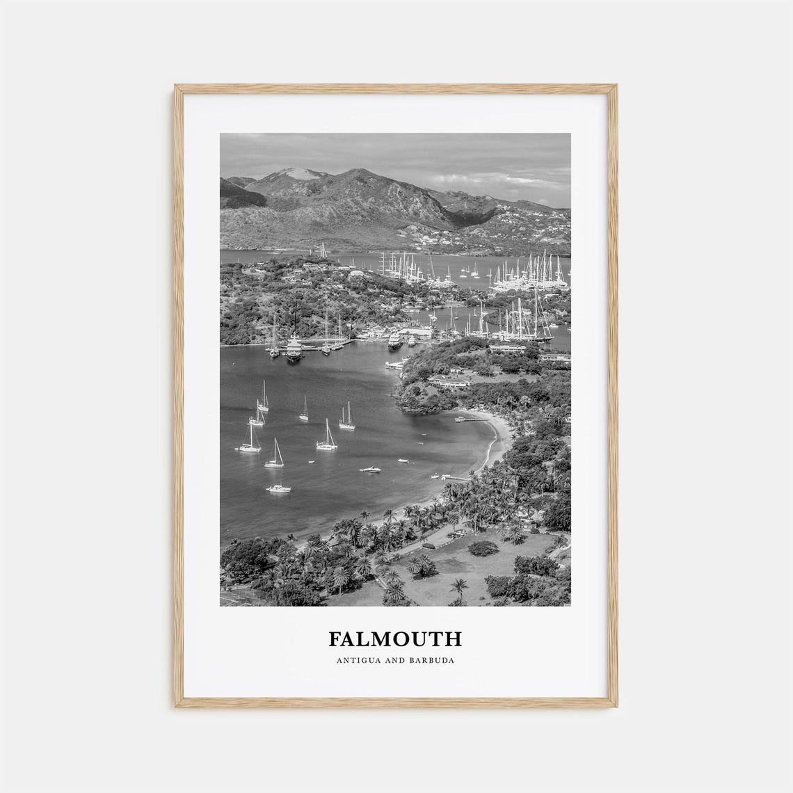 Falmouth Wall Art Antigua And Barbuda Falmouth Wall Decor Falmouth Poster Falmouth Home Decor Falmouth Travel Gift Falmouth Travel