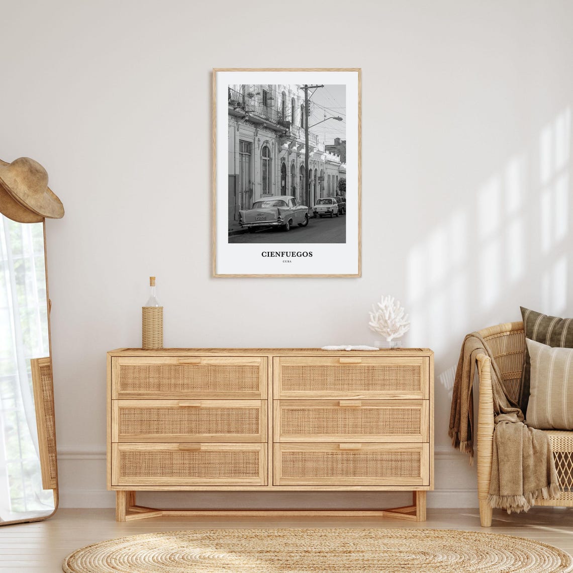 Cienfuegos Wall Art Cienfuegos Wall Decor Cienfuegos Poster Cienfuegos Home Decor Cienfuegos Travel Gift Cienfuegos Travel Print - Image 3