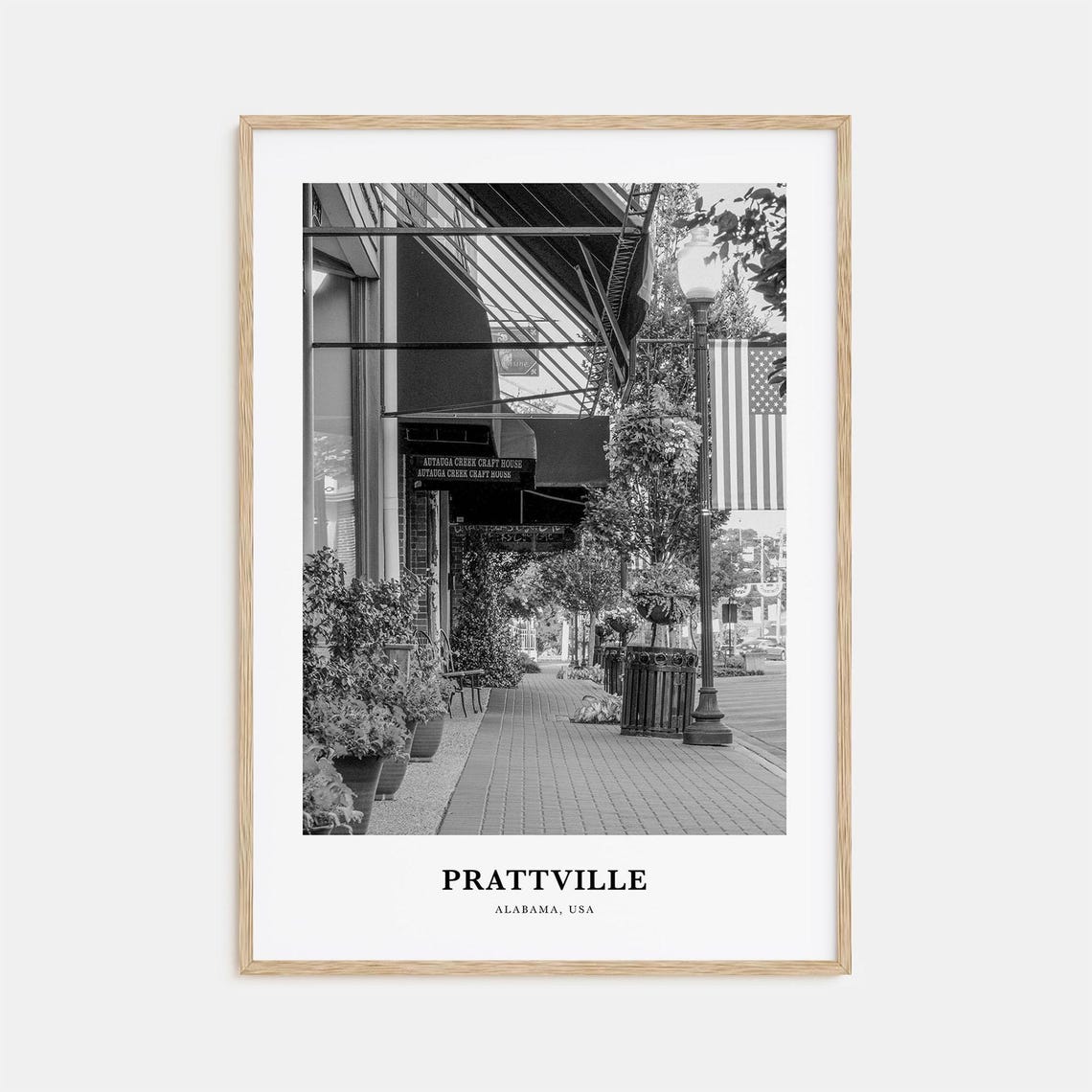 Prattville Wall Art Prattville Wall Decor Prattville Poster Prattville Home Decor Prattville Travel Gift Prattville Travel Print