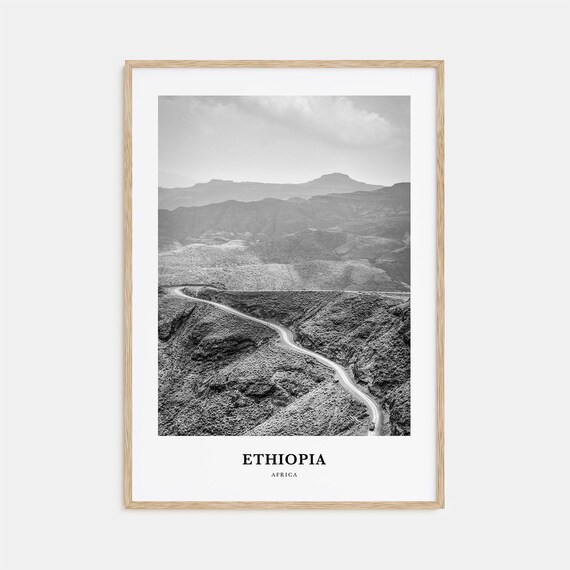 Ethiopia Wall Art No 1 Ethiopia Wall Decor Ethiopia Poster Ethiopia Home Decor Ethiopia Travel Gift Ethiopia Travel Print