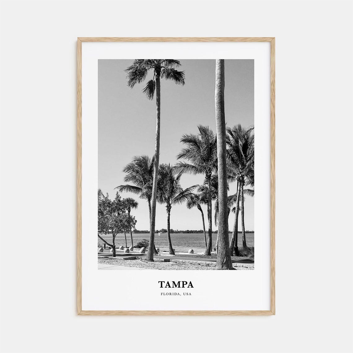 Tampa Wall Art No 3 Tampa Wall Decor Tampa Poster Tampa Home Decor Tampa Travel Gift Tampa Travel Print