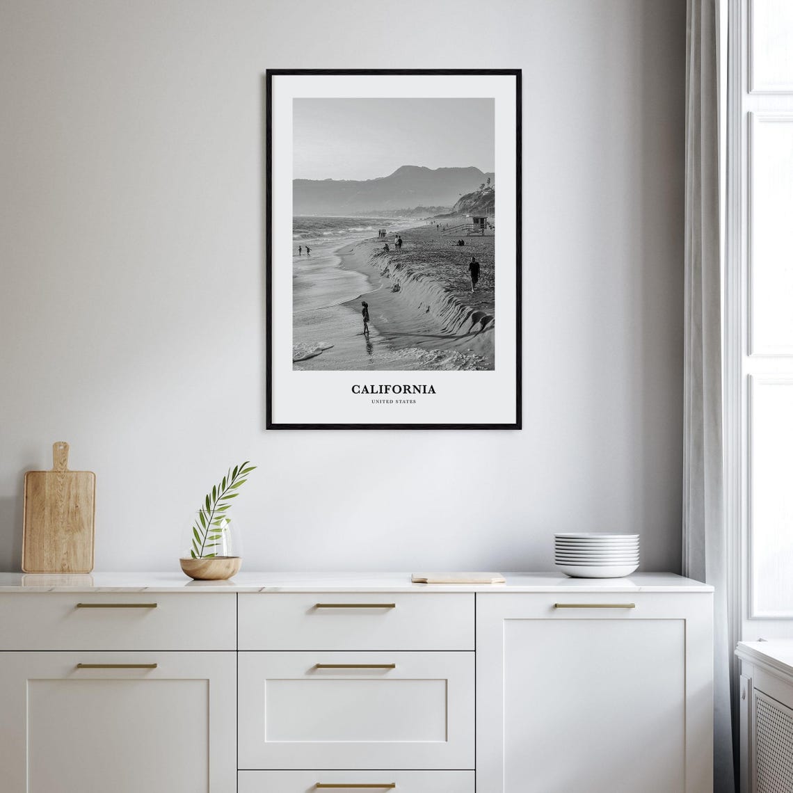 California Wall Art No 1 California Wall Decor California Poster California Home Decor California Travel Gift California Travel Print - Image 2