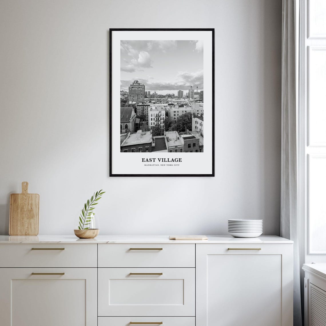 East Village Wall Art New York East Village Wall Decor East Village Poster East Village Home Decor East Village Travel Gift Travel - Image 2