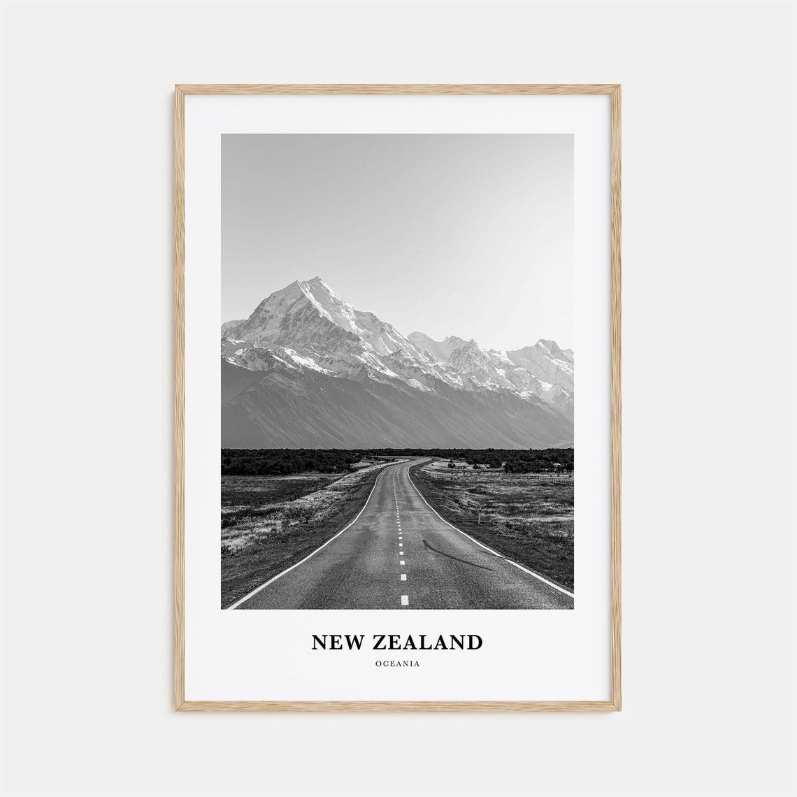 New Zealand Wall Art No 3 New Zealand Wall Decor New Zealand Poster New Zealand Home Decor New Zealand Travel Gift New Zealand Travel