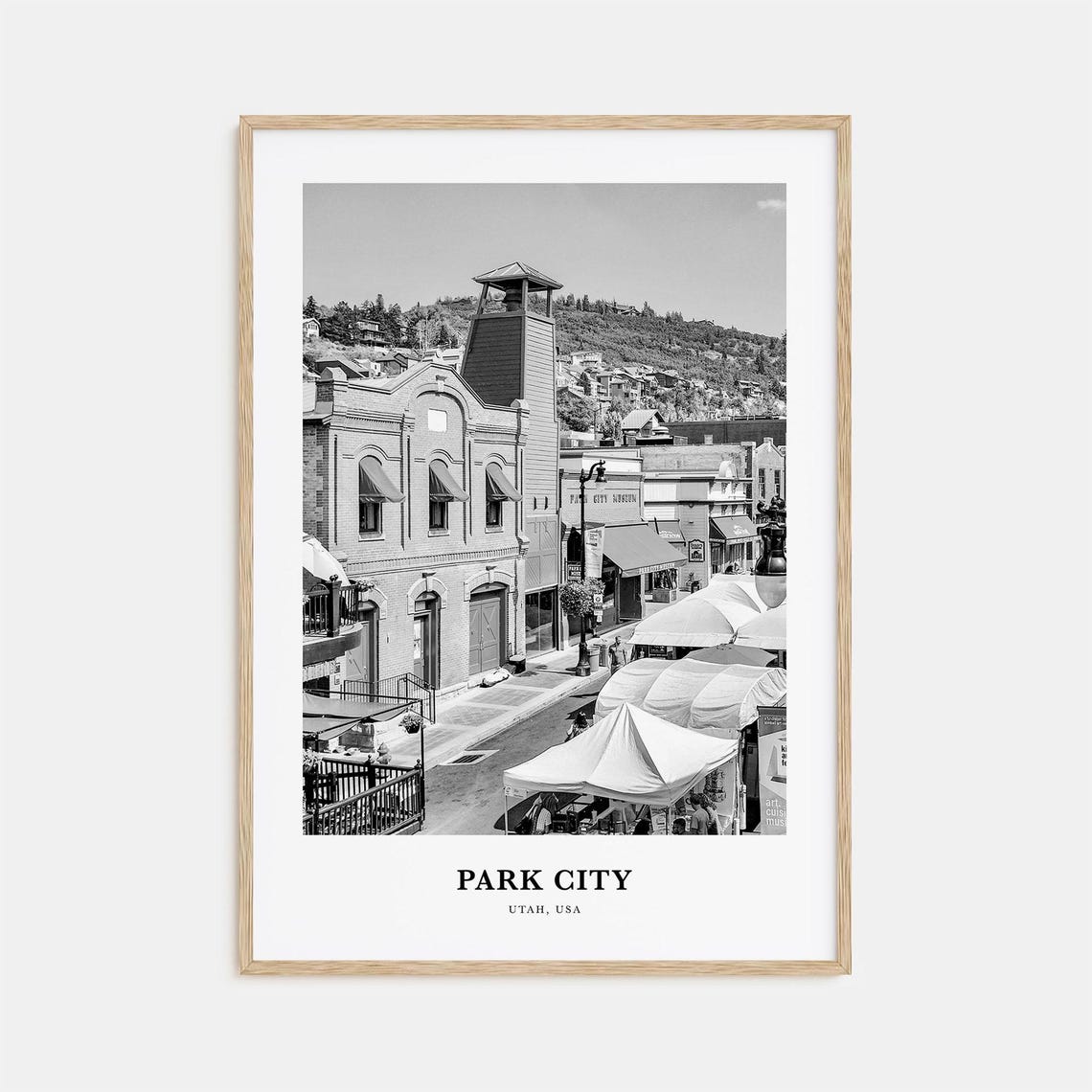 Park City Wall Art Park City Wall Decor Park City Poster Park City Home Decor Park City Travel Gift Park City Travel Print