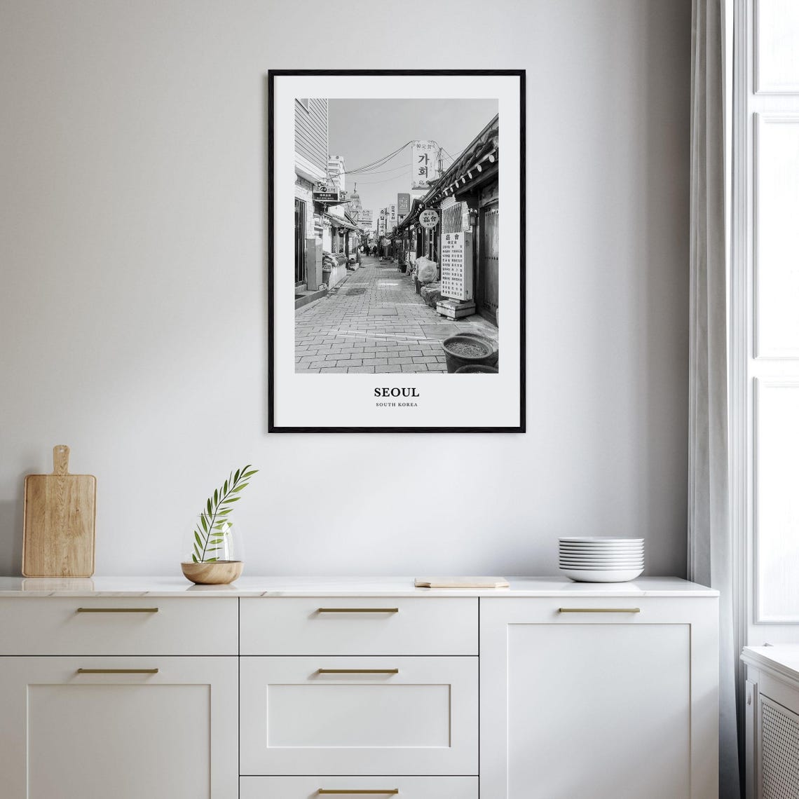 Seoul Wall Art No 2 Seoul Wall Decor Seoul Poster Seoul Home Decor Seoul Travel Gift Seoul Travel Print - Image 2