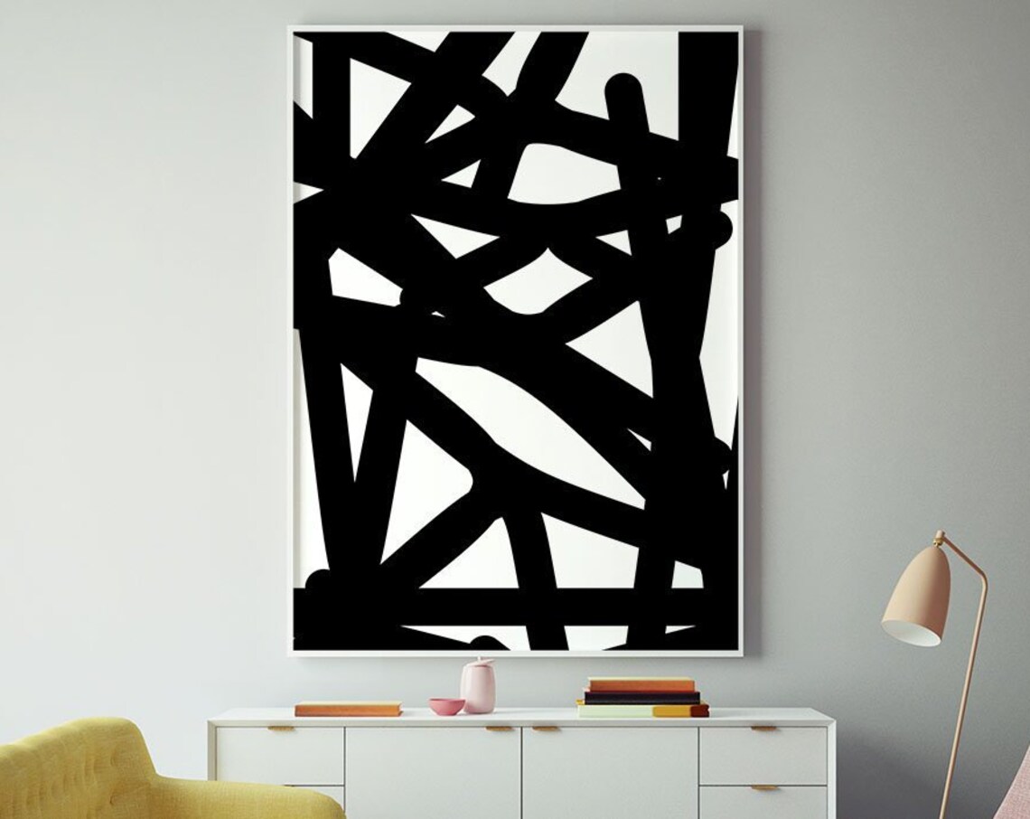 Graffiti Tag and Street Art Urban Abstract Art Print