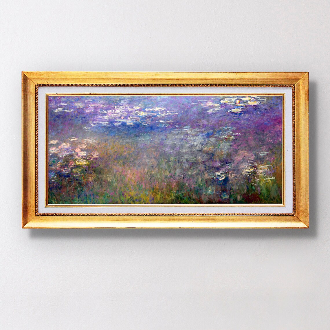 Claude Monet Water Lilies Fine Art Glice 1926 Sku 0165 - Image 2