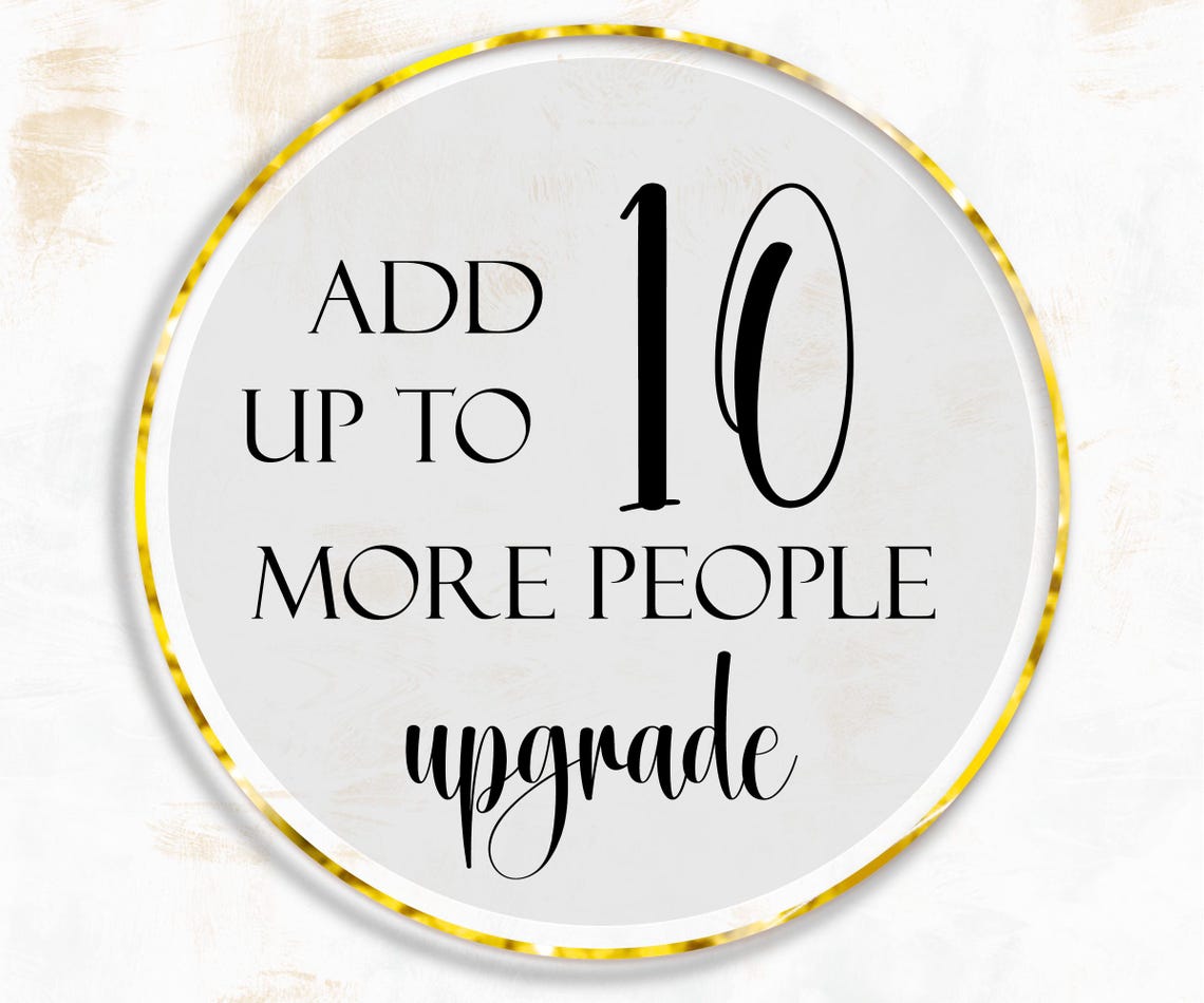 Additional People Custom Upgrade