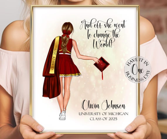 Personalized Cheer Senior Night Gift Senior Cheer Gifts Senior Cheerleader Gift Cheerleader Graduation Gift Custom Cheer Graduation Gift