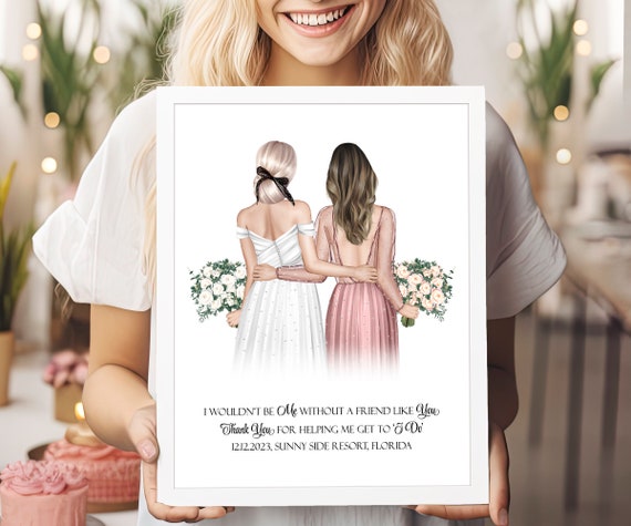 Bridesmaid Gift Wedding Day Gift For Bridesmaid Personalized Gift Bridesmaid Proposal Gift Bridesmaid Custom Gift Bridesmaid Gift Custom