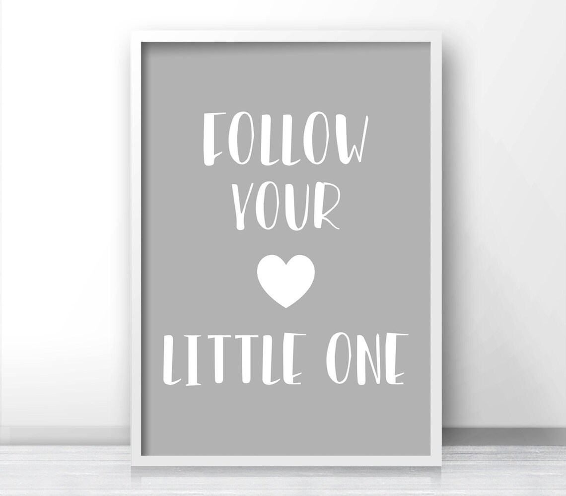 Cloud Nursery Art Print Set, Gray Nursery Decor - Image 2