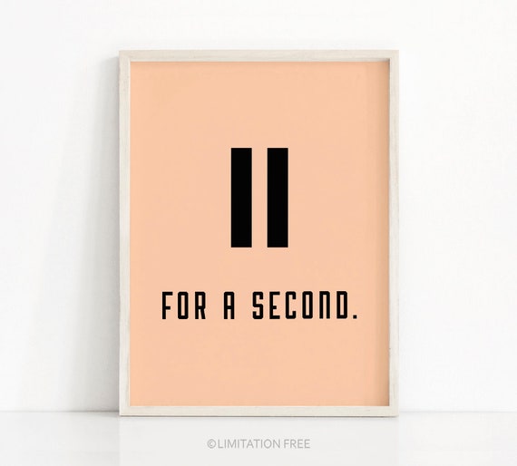 Modern Minimalist Motivational Quote Art Print