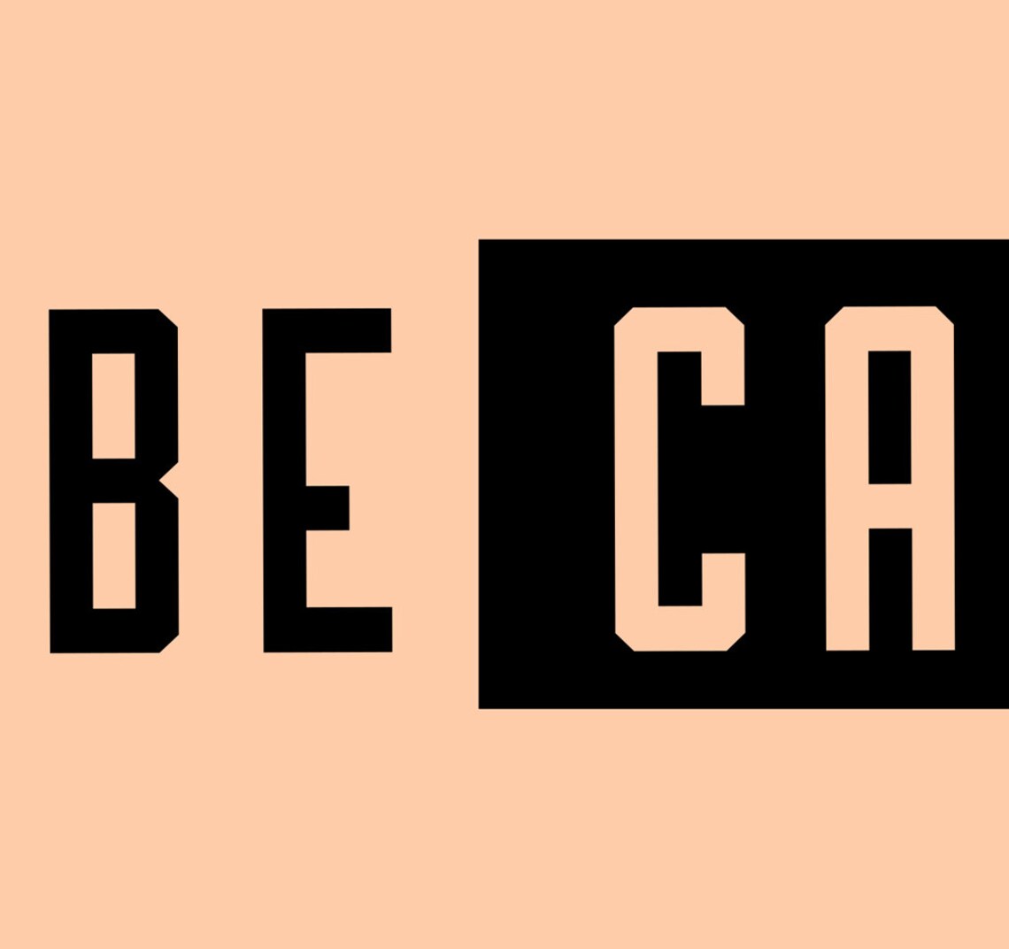 Be Calm Minimalist Typography Quote Poster Peach Scandinavian Wall Decor - Image 4