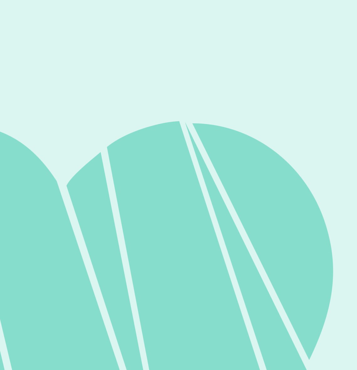 Mint Green Heart Art Print, Modern Home Decor - Image 4