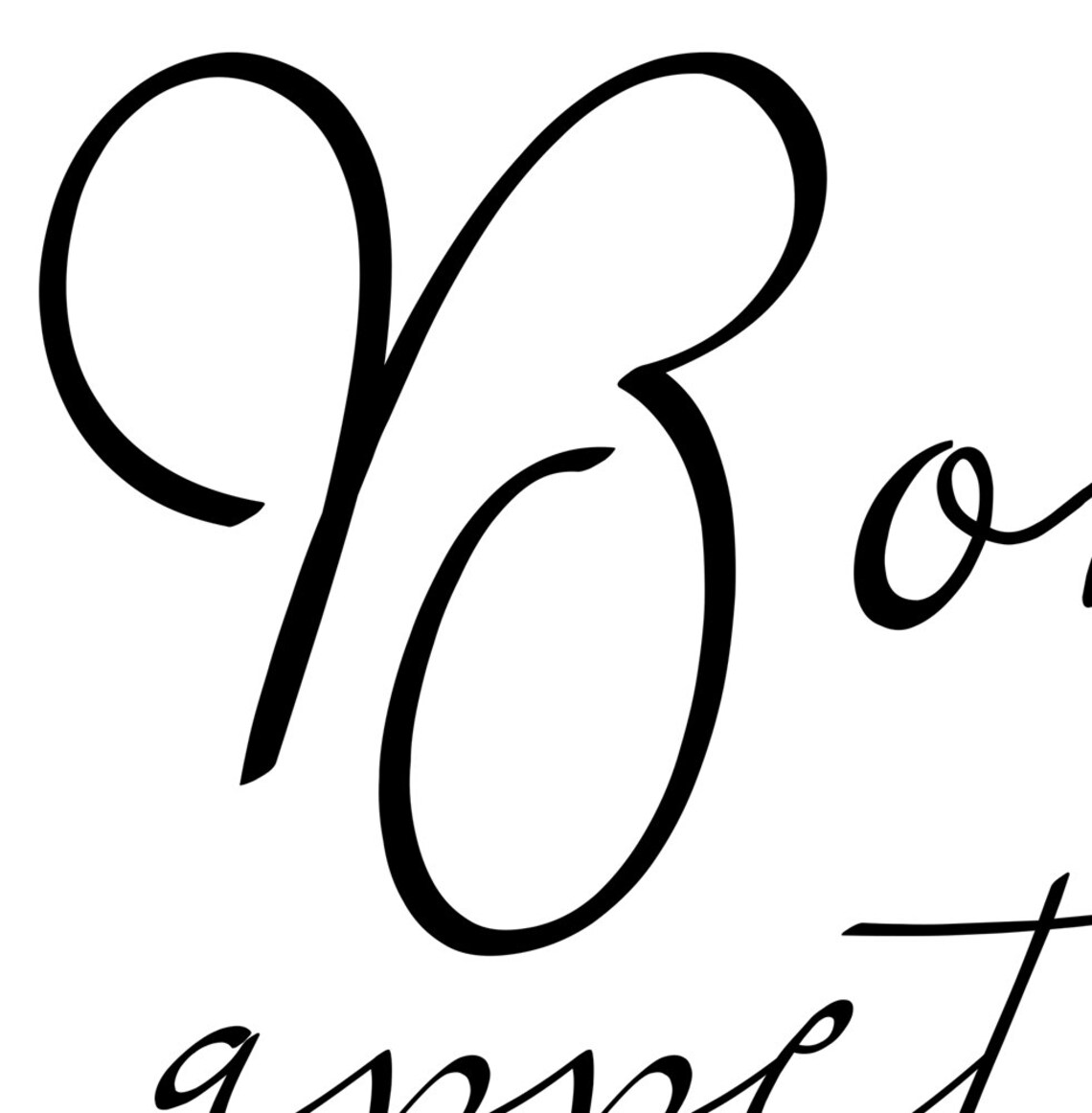Bon Appetit Kitchen Typography, Kitchen Decor - Image 3