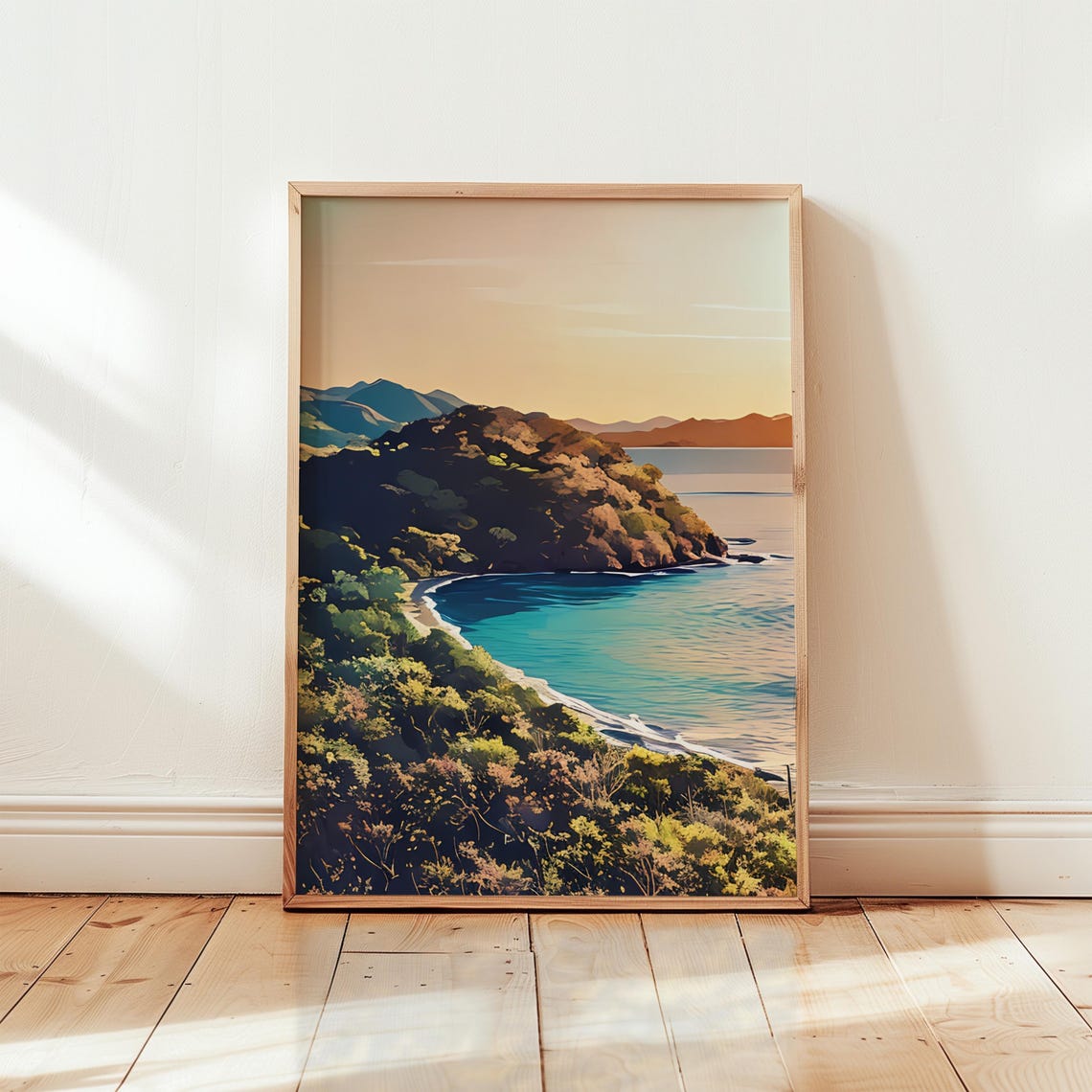Costa Rica Watercolor Painting Costa Rica Art Print Costa Rica Wall Art Travel Poster Travel Gift Art Print Unique Home Decor
