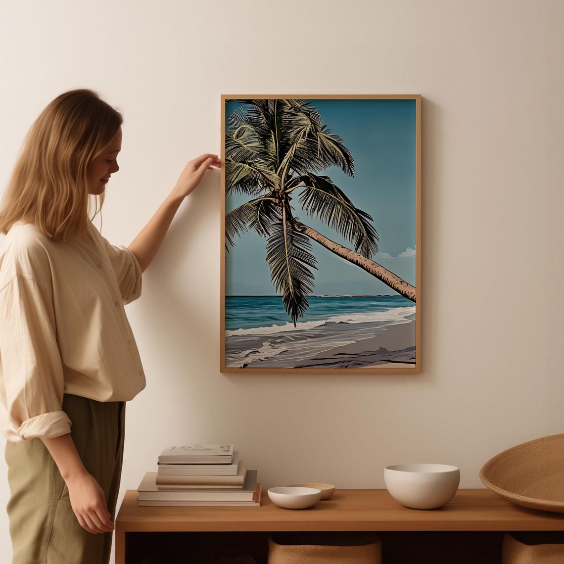 Martinique Art Print Martinique Wall Art Watercolor Art Painting Martinique Gift Martinique Poster Travel Poster Print - Image 3