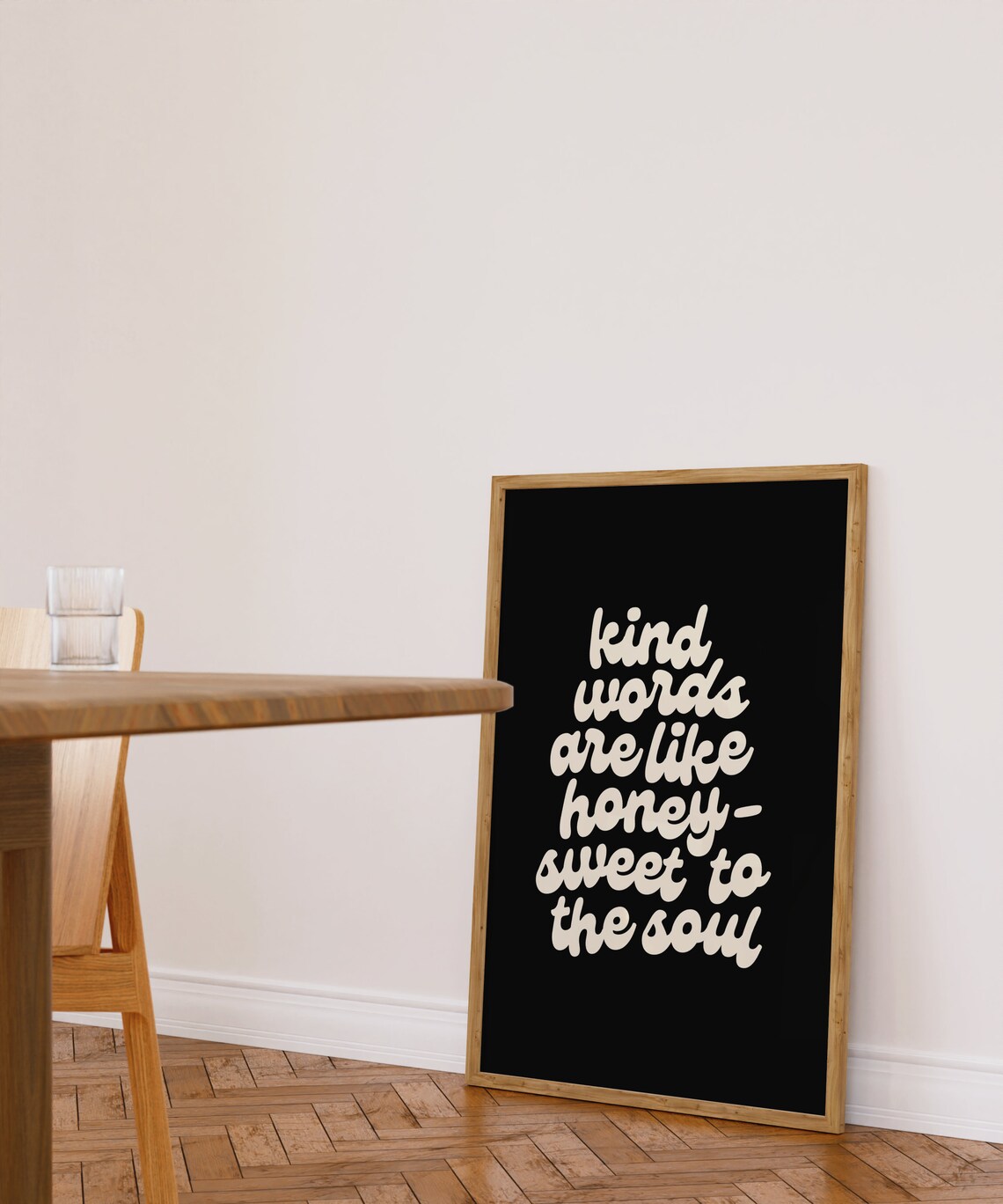 Kind Words Are Like Honey, Minimalist Christian Print - Image 3