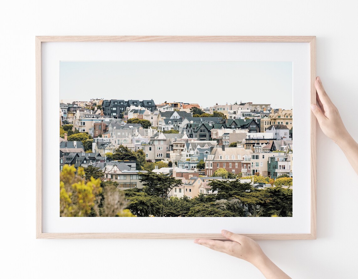San Francisco Wall Art Bay Area Photography California Cityscape San Francisco Architecture Contemporary City Photo Bay Area Poster - Image 2