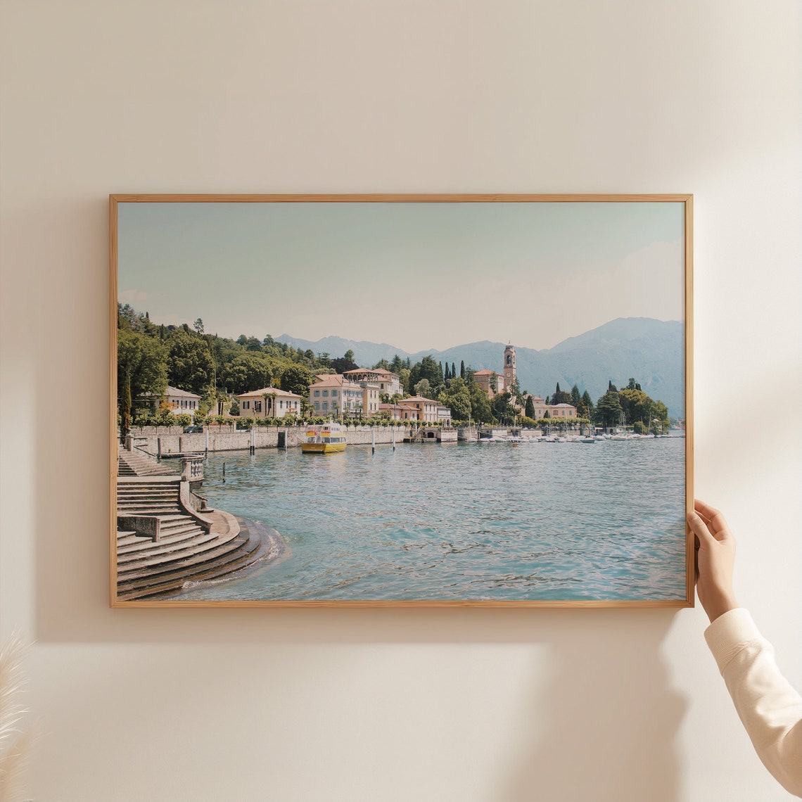 Lake Como Print Italy Wall Art Varenna Art Villa Monastero Poster Lake Como Photography Italian Estate Poster High Society - Image 3