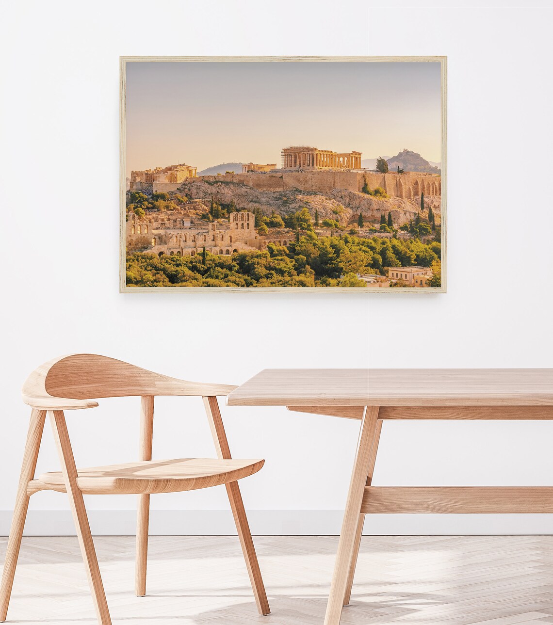 Acropolis Athens Greece Travel Poster, Parthenon - Image 4