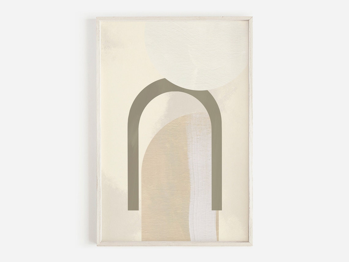 Abstract Print Contemporary Wall Art Large Abstract Print Abstract Bedroom Prints Neutral Art Print Boho Wall Decor