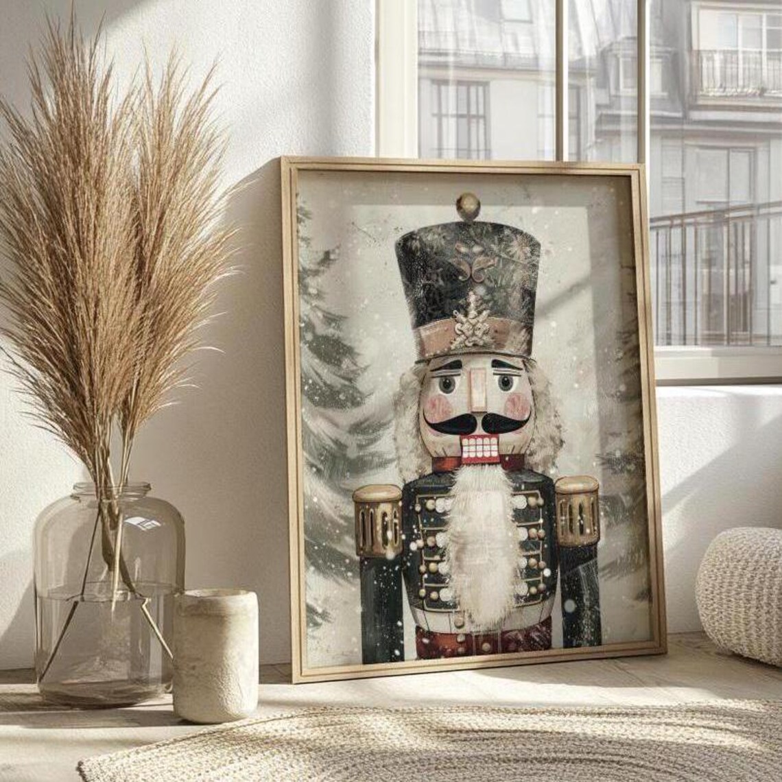 Christmas Nutcracker Vintage Christmas Poster - Image 5