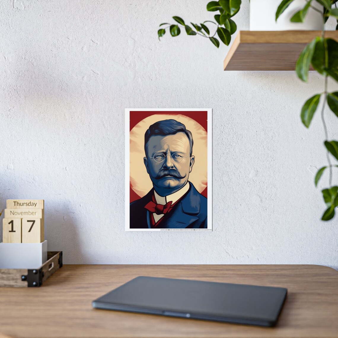 Teddy Roosevelt Campaign Poster, Gift for Occasions - Image 3