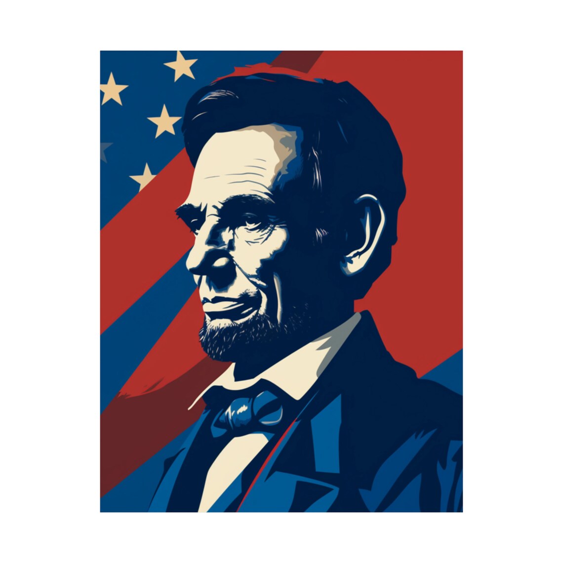 Abraham Lincoln Campaign Poster, Birthday Gift - Image 6