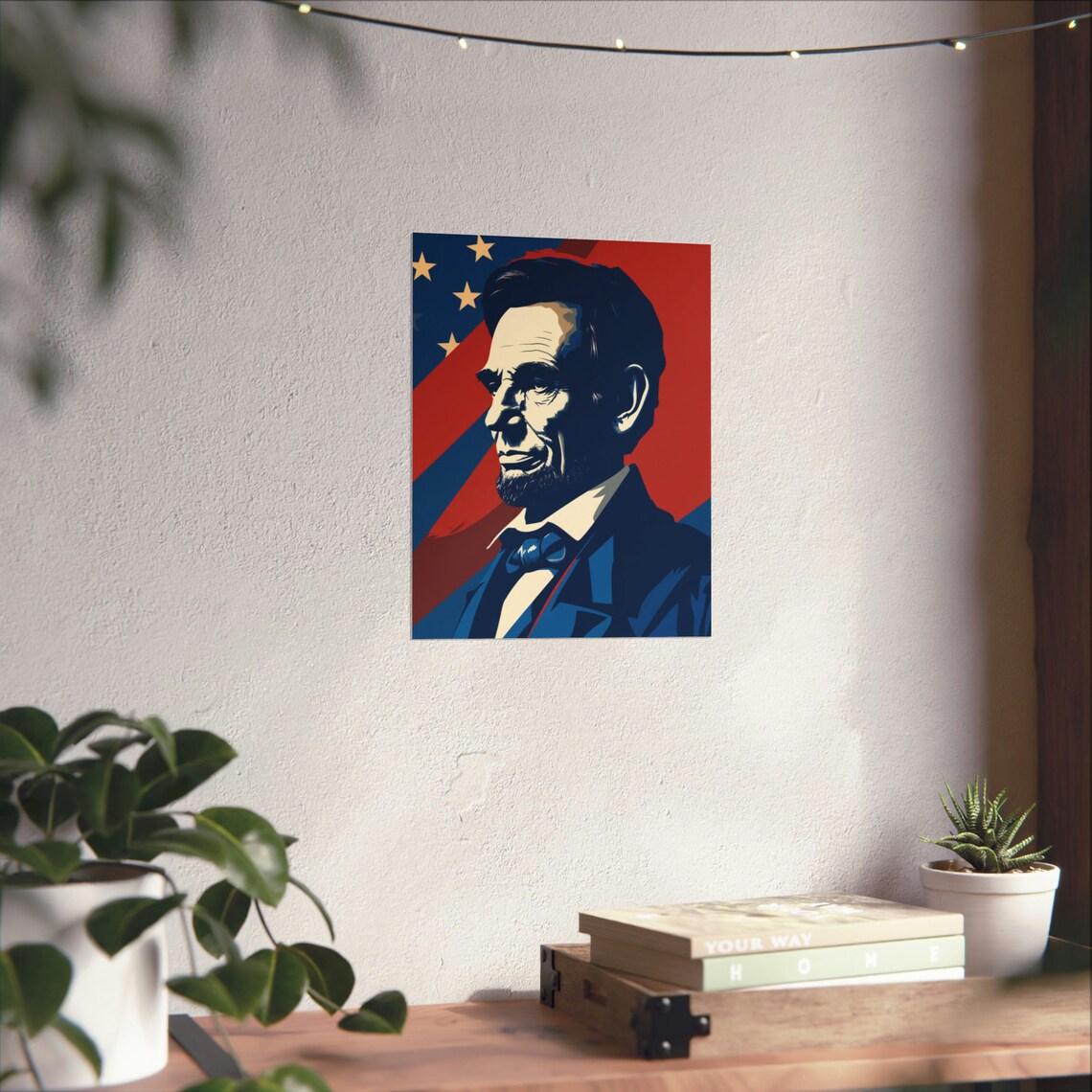Abraham Lincoln Campaign Poster, Birthday Gift - Image 2