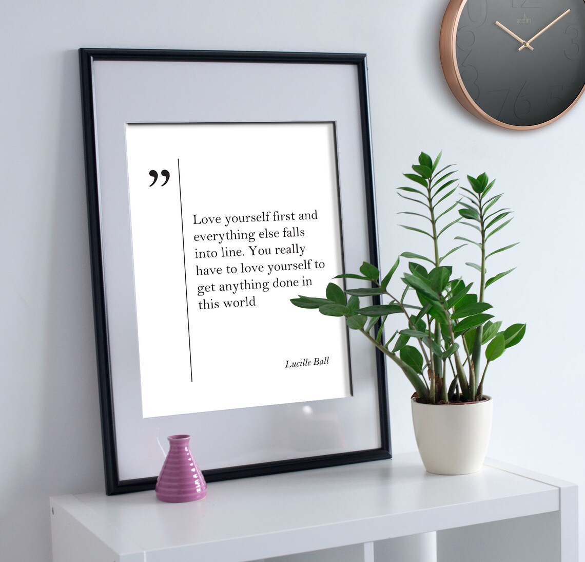 Lucille Ball Quote Motivation Poster Lucille Ball Wall Art Inspirational Motivational Print Teen Gift Lucille Ball Print Minimalist Decor - Image 2