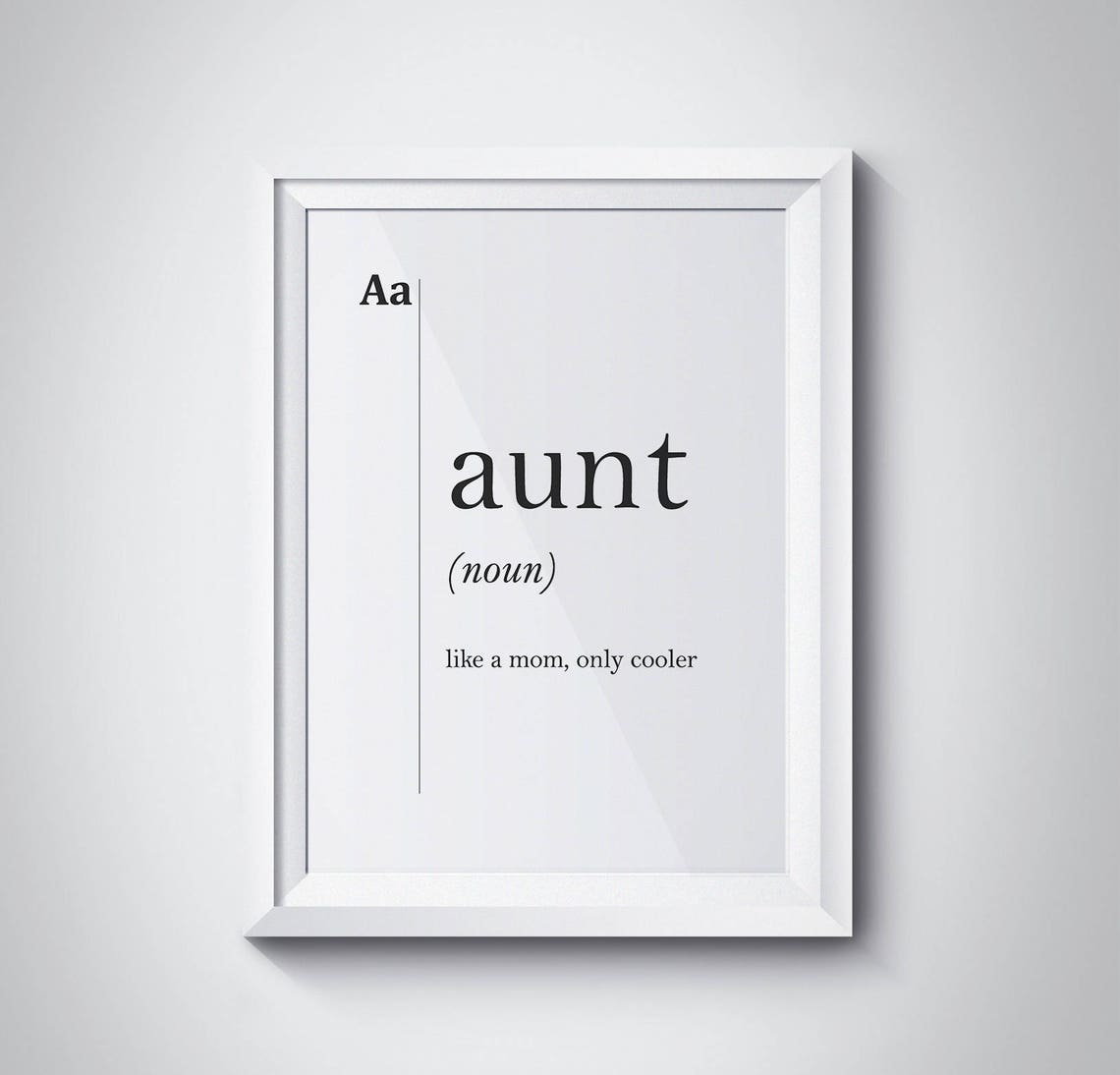 Aunt Gift Best Aunt Best Auntie Ever Auntie Is My Bestie Aunt Definition Print Auntie Gifts Gifts For Aunt Minimalist Art Family Wall Art