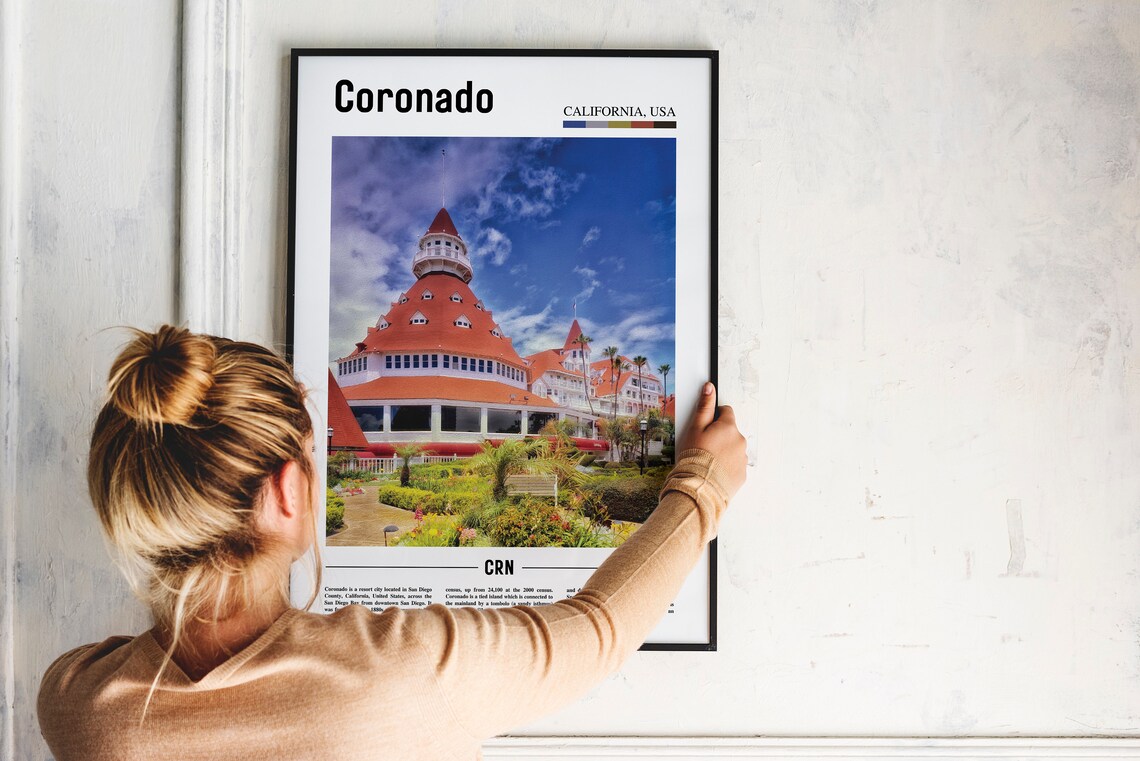 Coronado California Historic Hotel Del Coronado Photo Poster - Image 2