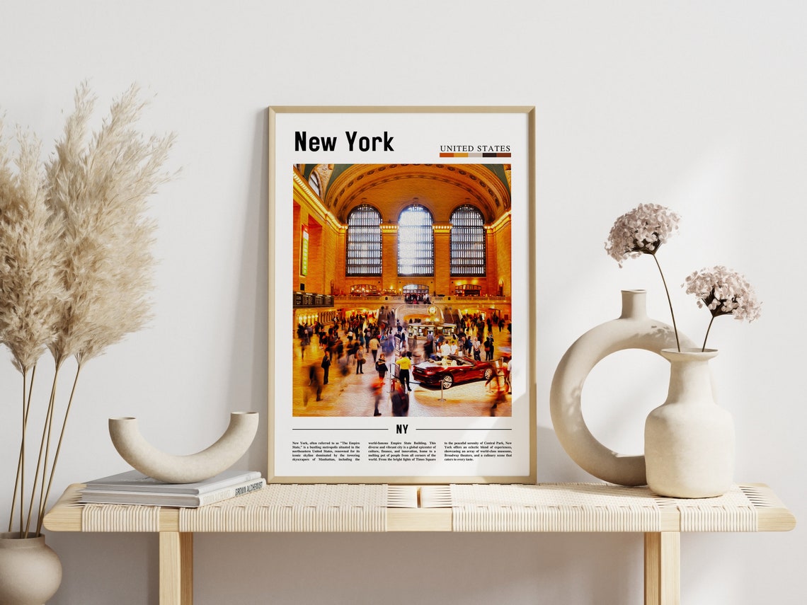 New York Poster New York Print New York Wall Art Ny Photo Ny Poster Ny Print New York Photo Travel Poster - Image 3