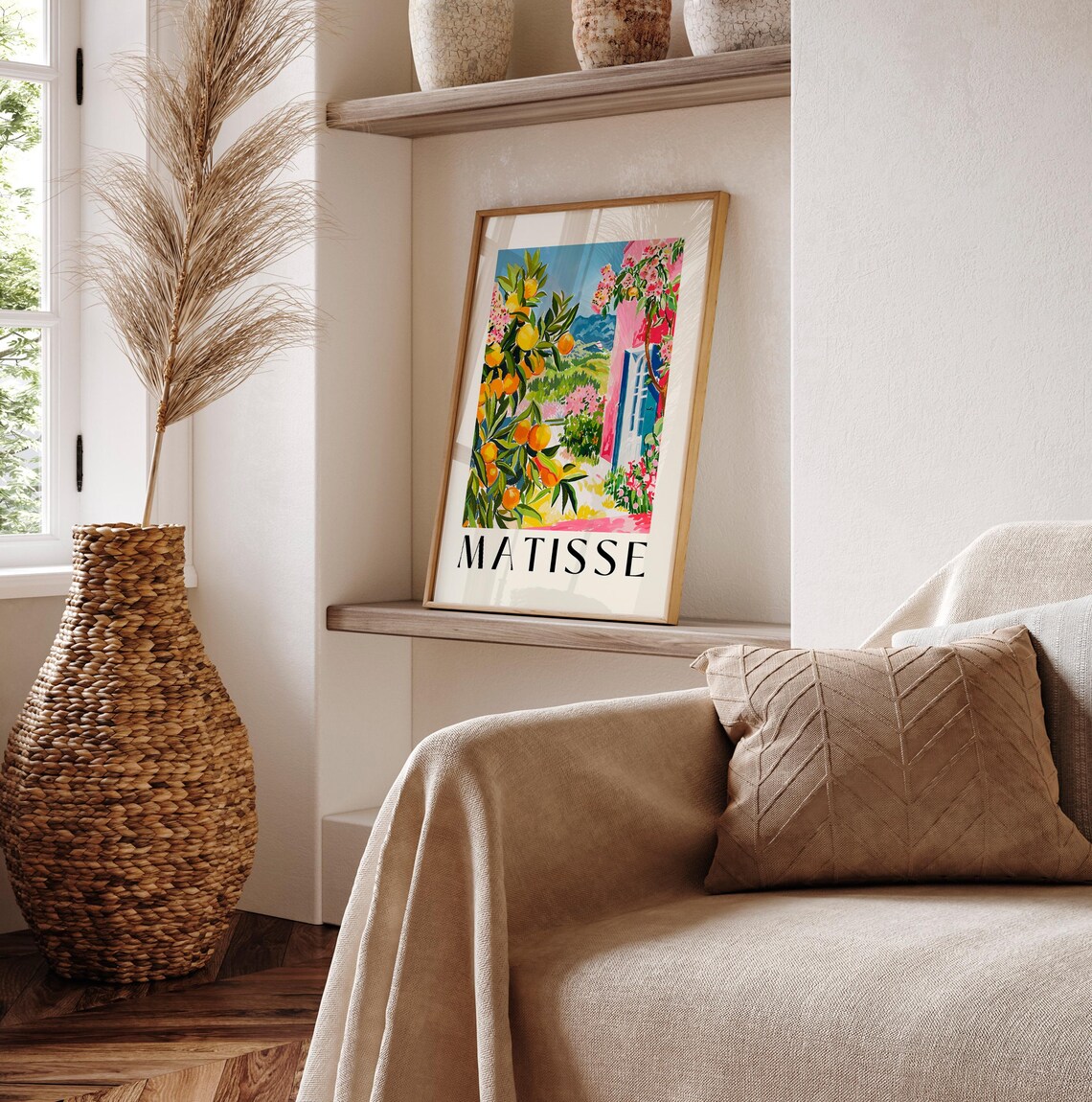 Spanish Oranges Mid-Century Modern Matisse Art Print - Image 6