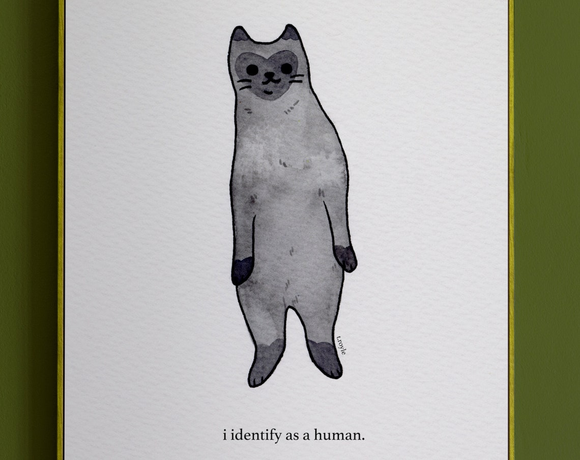 Identify Human - Contemporary Travel Poster - Image 2