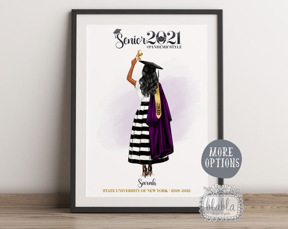 Graduation Gift For Her Personalised Graduation Girl Gift Friends Graduation Gift High School University Graduation Congrats Grad