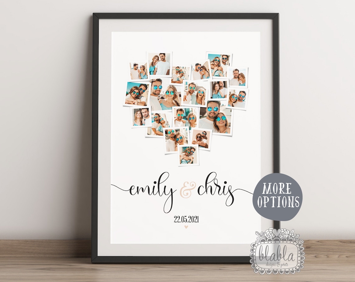 Personalized Family Photo Collage, Birthday Poster - Image 2