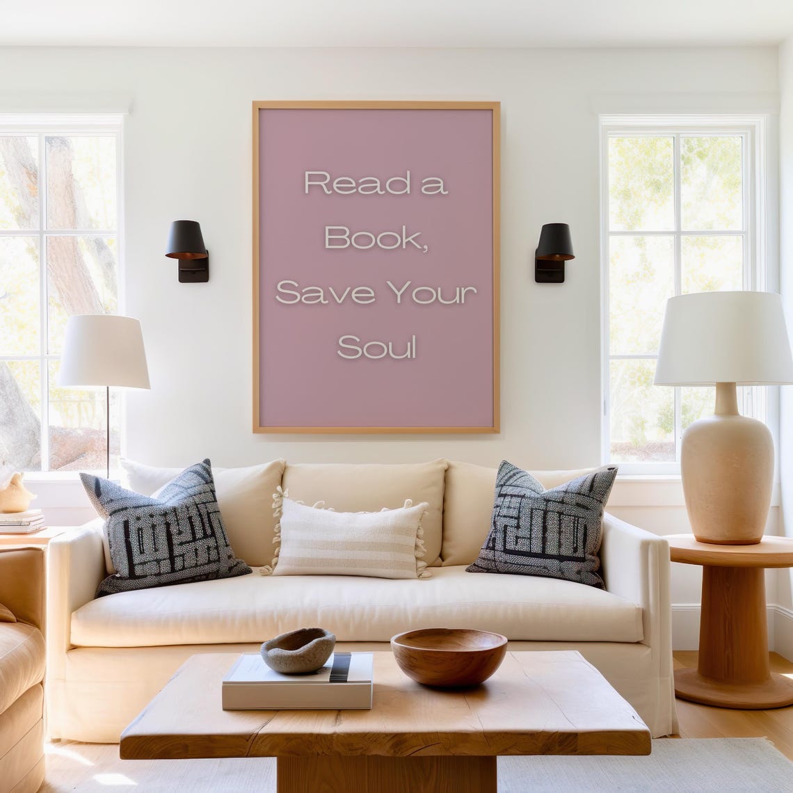 Motivational Wall Art Set Of 4 Quotes For Mindfulness Healing