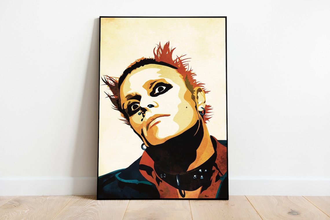 Keith Flint The Prodigy Music Singer Poster Print