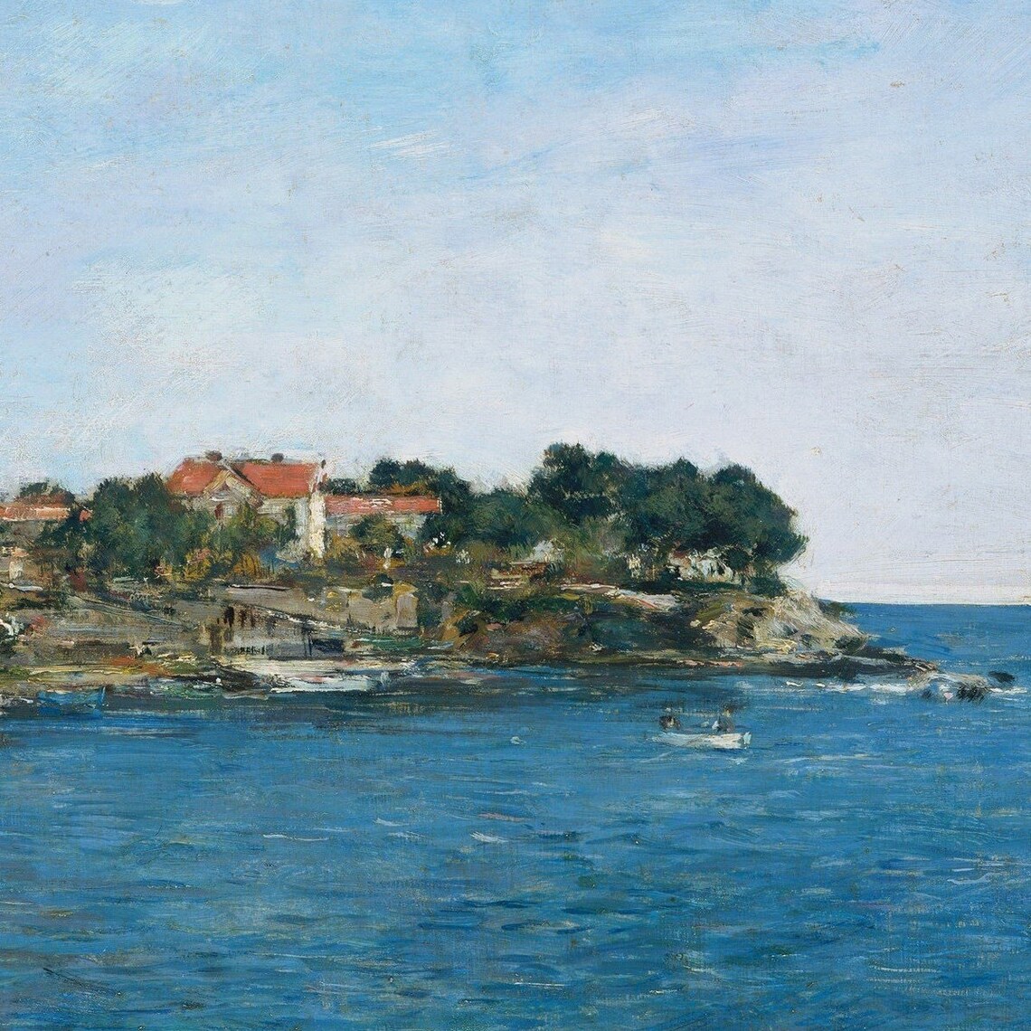 Beaulieu The Bay Of Fourmis by Eugne Boudin Art Print - Image 2