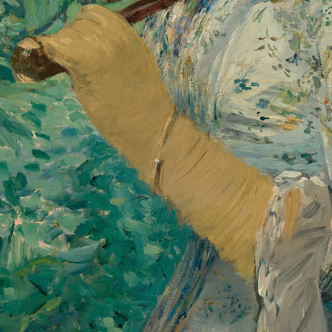 Edouard Manet Jeanne Spring Flowered Hat Impressionist Poster - Image 2